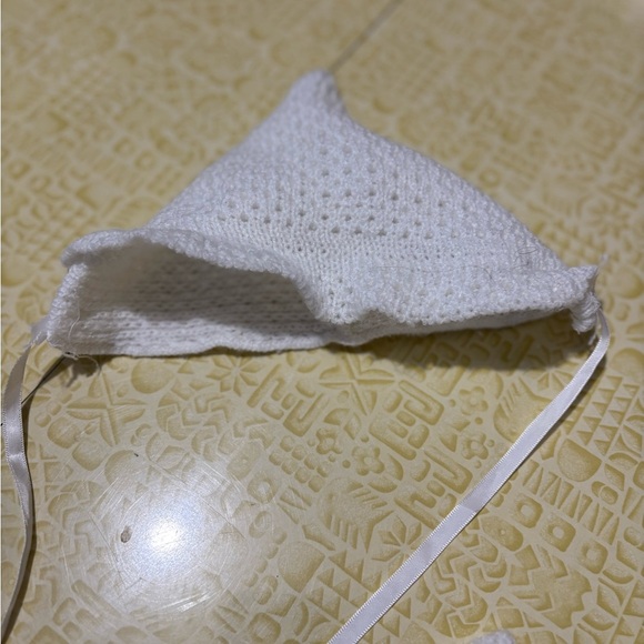 Vintage Knit White Matching Set - Picture 3 of 9